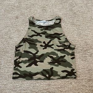 Like new camo baby tank